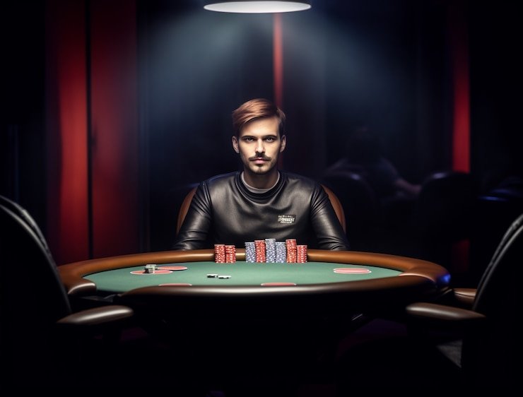 Texas Hold'em Bonus live table on batara with real dealer and community cards